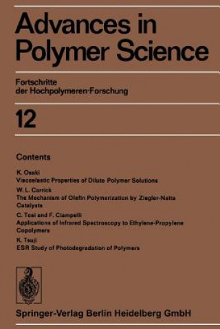 Carte Advances in Polymer Science 