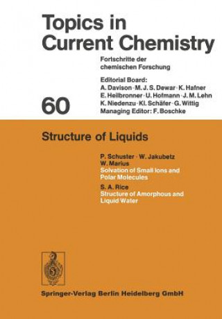 Könyv Structure of Liquids 