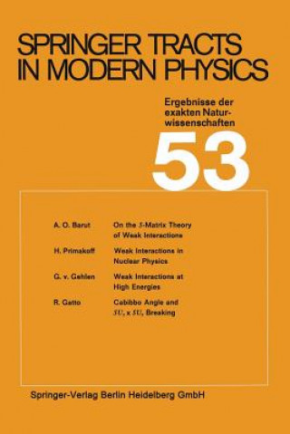 Boek Springer Tracts in Modern Physics A.O. Barut