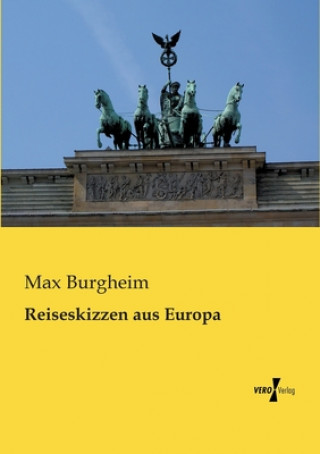 Carte Reiseskizzen aus Europa Max Burgheim
