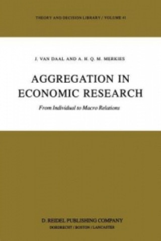 Kniha Aggregation in Economic Research J. van Daal