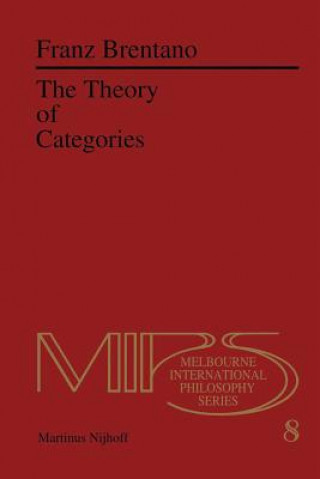 Könyv Theory of Categories F.C. Brentano