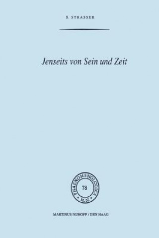 Könyv Jenseits Von Sein Und Zeit Stephan Strasser