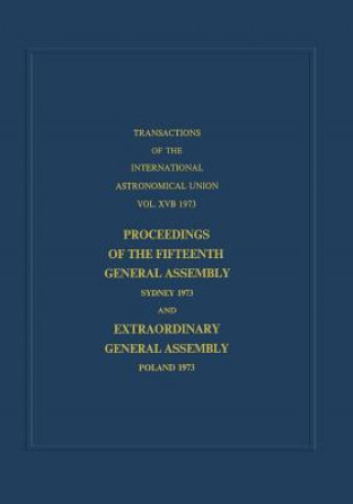 Knjiga Transactions of the International Astronomical Union G. Contopoulos