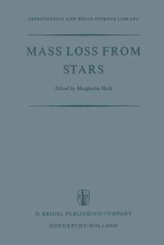 Könyv Mass Loss from Stars M. Hack