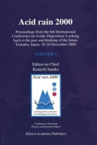 Książka Acid rain 2000 Kenichi Satake