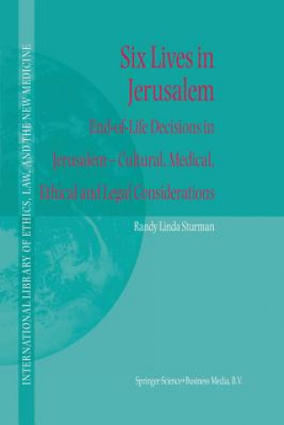 Книга Six Lives in Jerusalem Randy L. Sturman