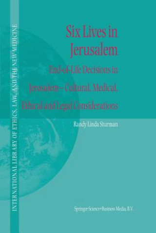 Carte Six Lives in Jerusalem Randy L. Sturman