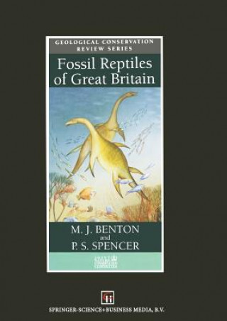 Carte Fossil Reptiles of Great Britain M.J. Benton