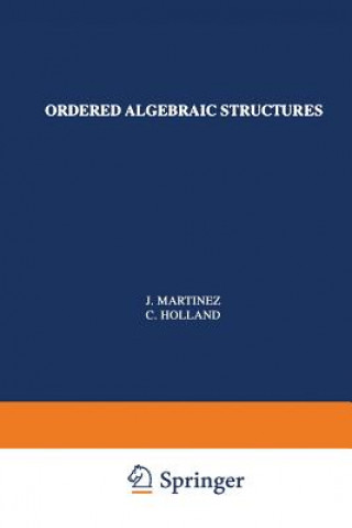 Kniha Ordered Algebraic Structures Jorge Martínez