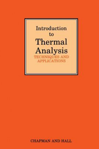 Carte Introduction to Thermal Analysis M.E. Brown