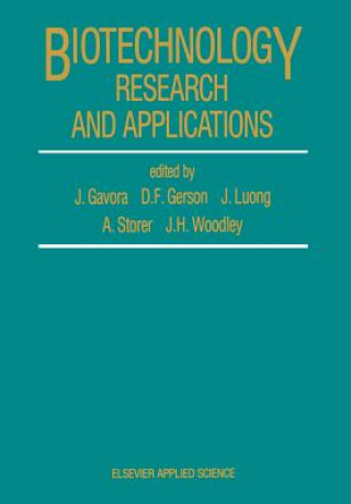 Könyv Biotechnology Research and Applications J. Gavora