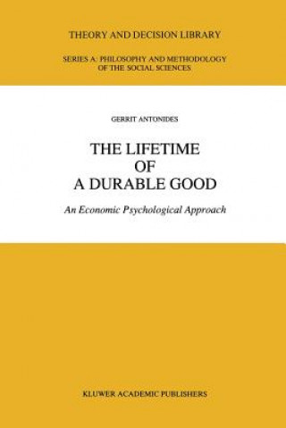 Книга Lifetime of a Durable Good G. Antonides