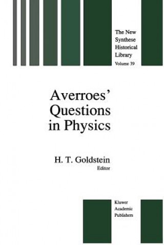 Buch Averroes' Questions in Physics H. Goldstein