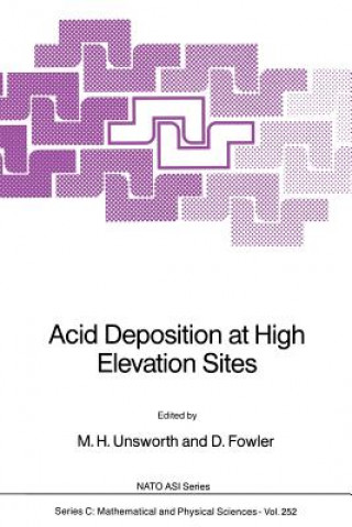 Kniha Acid Deposition at High Elevation Sites M.H. Unsworth