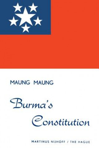 Book Burma's Constitution aung Maung