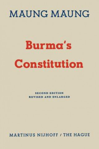 Carte Burma's Constitution aung Maung