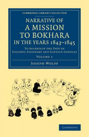 Carte Narrative of a Mission to Bokhara, in the Years 1843-1845 Joseph Wolff