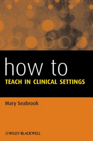 Könyv How to Teach in Clinical Settings Mary Seabrook