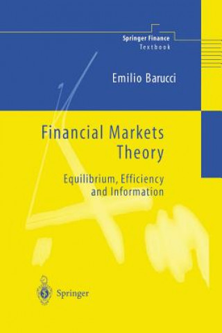 Książka Financial Markets Theory Emilio Barucci