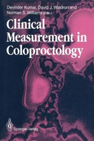 Kniha Clinical Measurement in Coloproctology Devinder Kumar