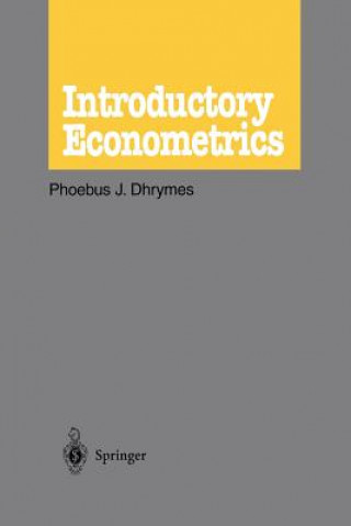 Knjiga Introductory Econometrics P. J. Dhrymes