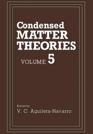 Könyv Condensed Matter Theories Valdir C. Aguilera-Navarro