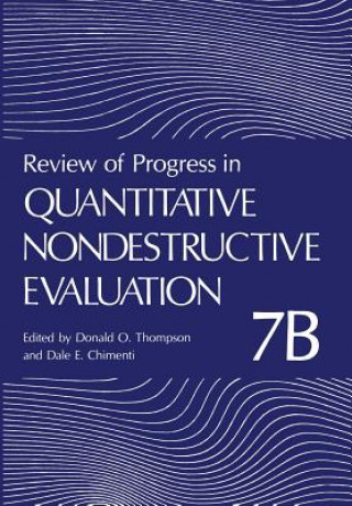 Kniha Review of Progress in Quantitative Nondestructive Evaluation Donald O. Thompson