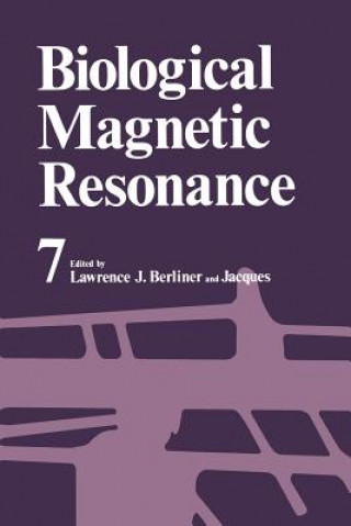 Kniha Biological Magnetic Resonance Lawrence Berliner