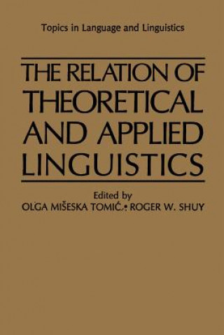 Kniha Relation of Theoretical and Applied Linguistics Olga Miseska Tomic