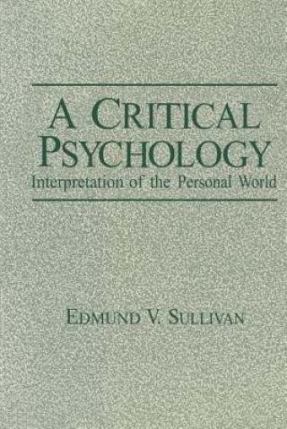 Carte Critical Psychology Edmund V. Sullivan