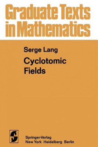 Kniha Cyclotomic Fields S. Lang