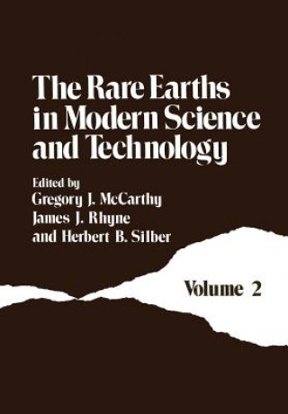 Libro Rare Earths in Modern Science and Technology G.J. McCarthy