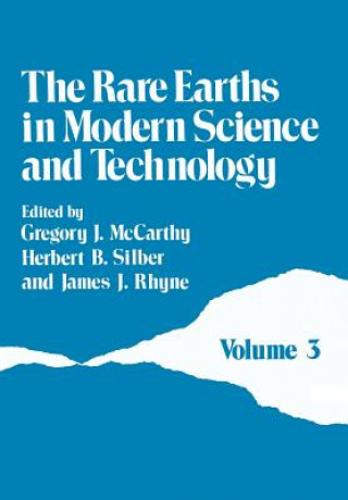 Book Rare Earths in Modern Science and Technology J. McCarthy