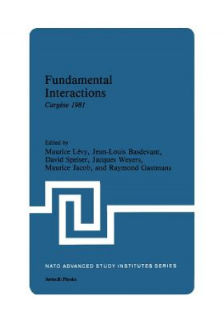 Knjiga Fundamental Interactions Jean-Louis Basdevant