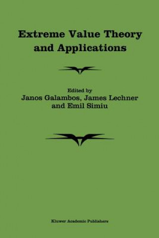 Kniha Extreme Value Theory and Applications J. Galambos