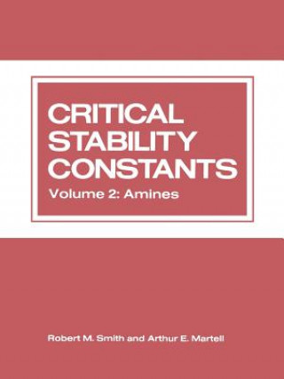 Book Critical Stability Constants Arthur Martell