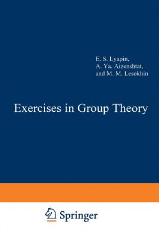 Könyv Exercises in Group Theory E. Lyapin