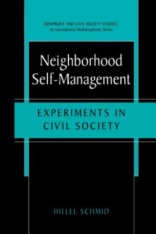 Kniha Neighborhood Self-Management Hillel Schmid