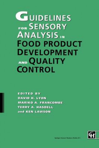Kniha Guidelines for Sensory Analysis in Food Product Development and Quality Control David H. Lyon