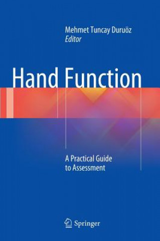 Könyv Hand Function M. Tuncay Duruöz