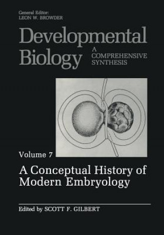 Książka Conceptual History of Modern Embryology Scott F. Gilbert