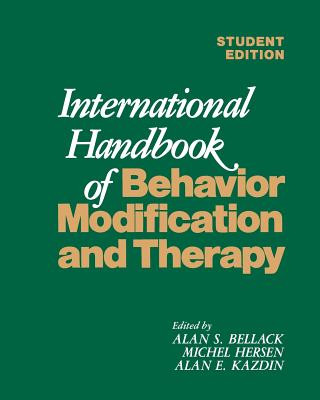Carte International Handbook of Behavior Modification and Therapy Alan S. Bellack