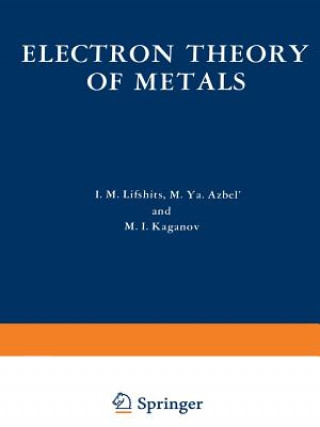 Knjiga Electron Theory of Metals I. M. Lifshits