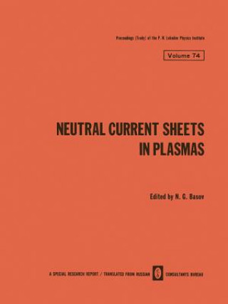 Книга Neutral Current Sheets in Plasmas N. G. Basov