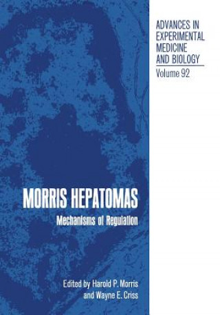 Kniha Morris Hepatomas Harold Morris