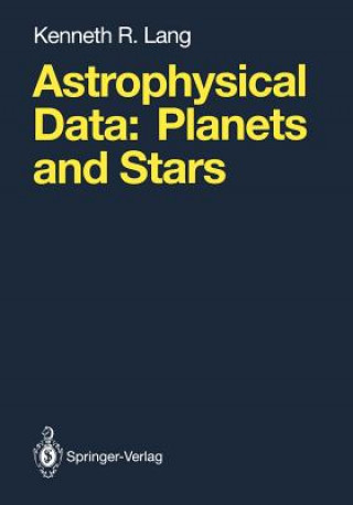 Knjiga Astrophysical Data Kenneth R. Lang