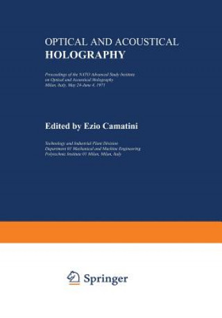 Buch Optical and Acoustical Holography E. Camatini