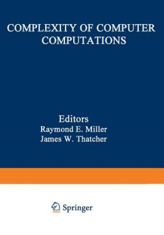 Buch Complexity of Computer Computations R. Miller