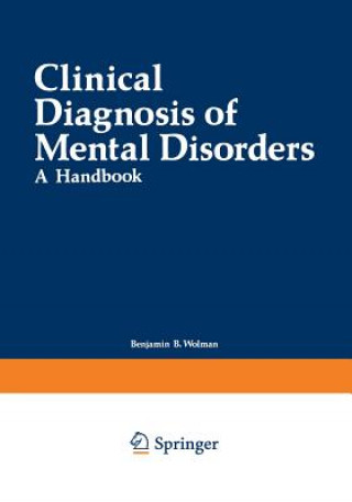 Carte Clinical Diagnosis of Mental Disorders Benjamin Wolman